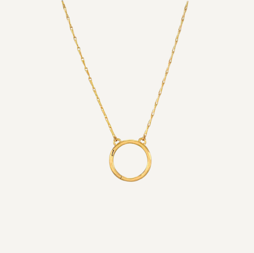 Double Row Gold and Silver Chain Necklace