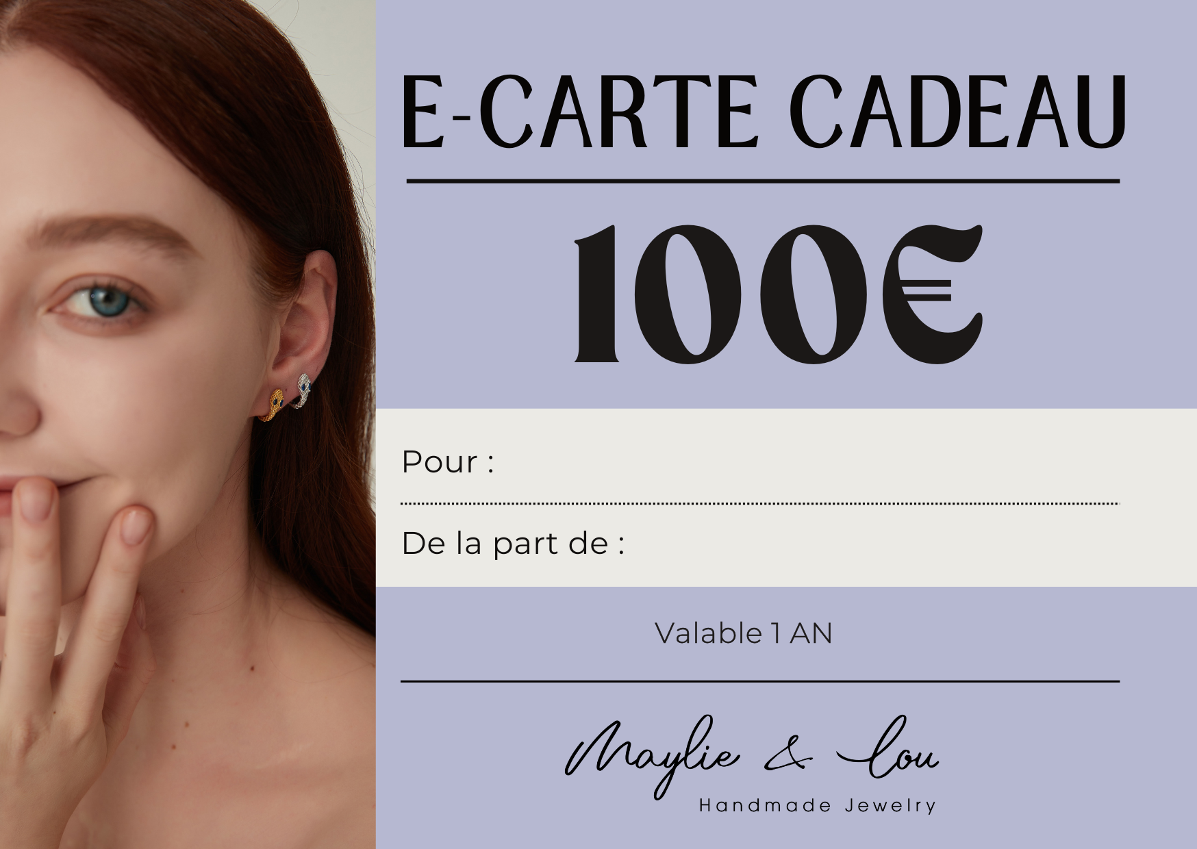 E carte-cadeau Maylie&Lou