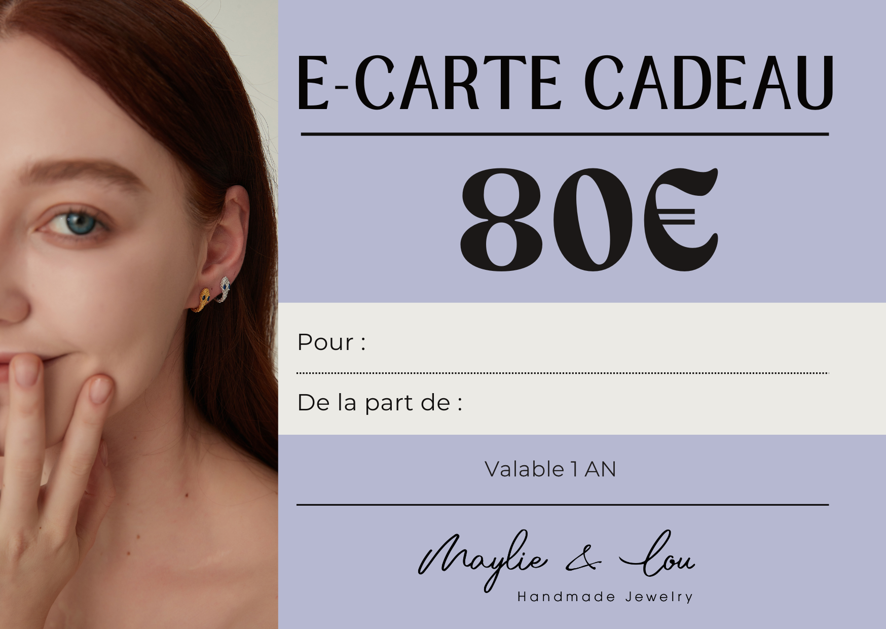 E carte-cadeau Maylie&Lou