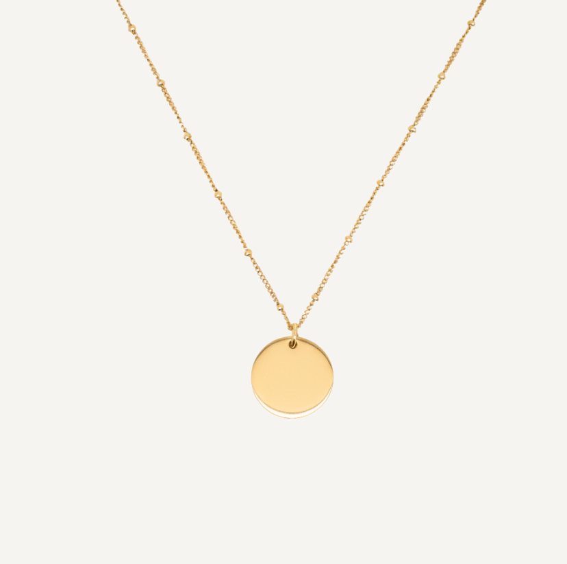 Collier Chaîne Boule à graver