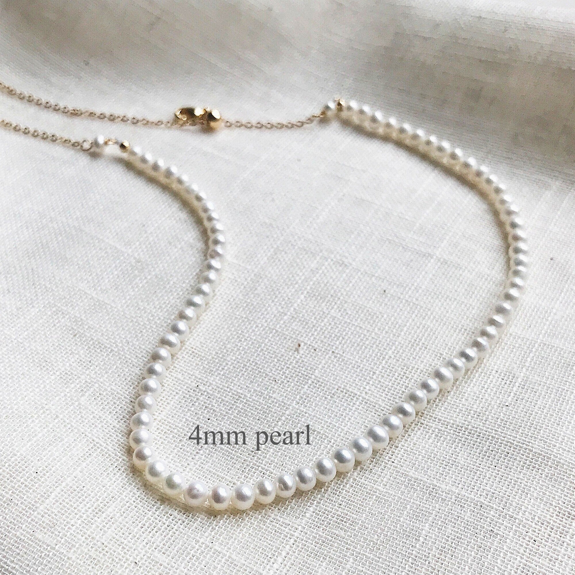 Gold Baroque Freshwater Pearl Necklace, Dainty Gold Plated Baroque Pearl Pendant Necklace, Mother&