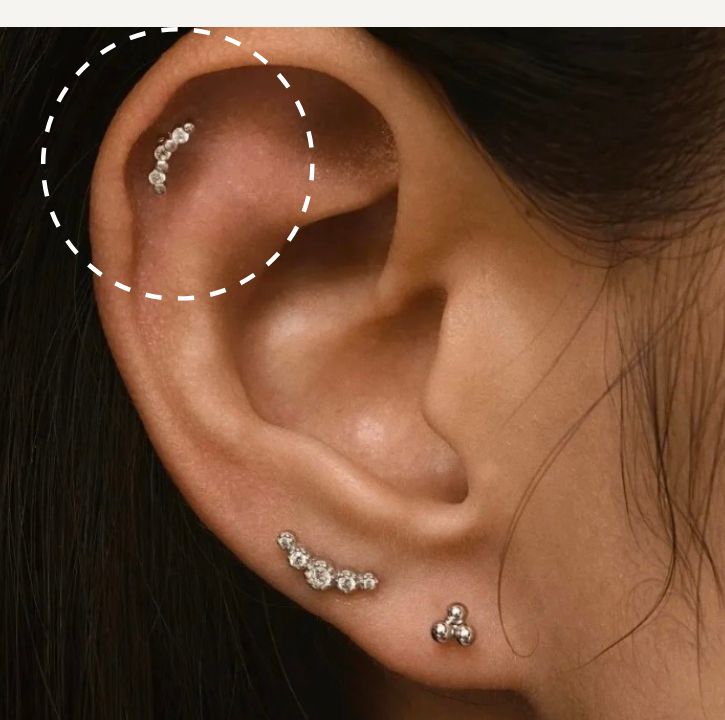 Piercing hélix : tendances, conseils et choix des bijoux adaptés