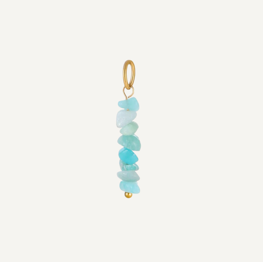 pendentif Amazonite Vert forme Grappe