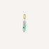 pendentif Aventurine Vert Clair forme cylindre