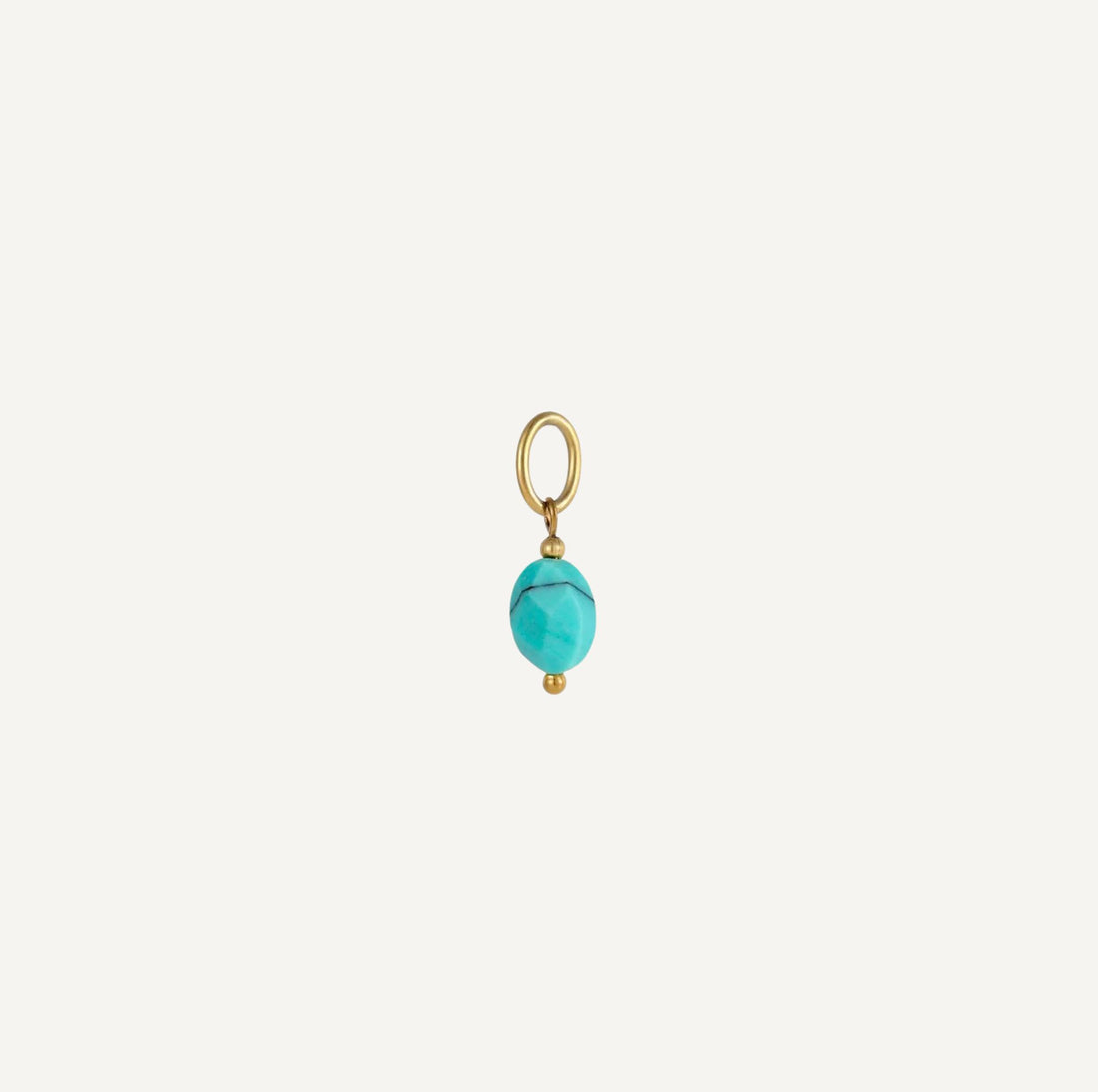 pendentif turquoise ovale