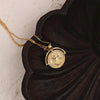 Collier Pendentif Médaillon Pièce Guerrier