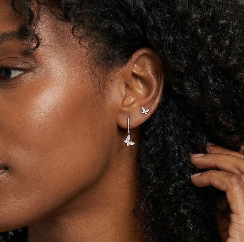Piercing Papillon Zircon