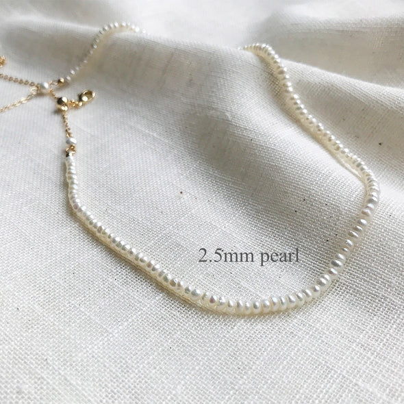 Gold Baroque Freshwater Pearl Necklace, Dainty Gold Plated Baroque Pearl Pendant Necklace, Mother's Day Jewlery