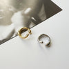Dainty Chunky and Simple Gold and Silver Non Piercing Ear Cuff