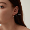 Petites boucles d&#39;oreilles Mini Créoles Ultra Fines et Simples Plaqué Or ou Argent Rhodié style Minimaliste
