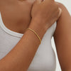 Dainty Gold Chain Bracelet - Minimalist Tiny Gold Everyday Bracelet - Sister Birthday gift - Gifts for mom